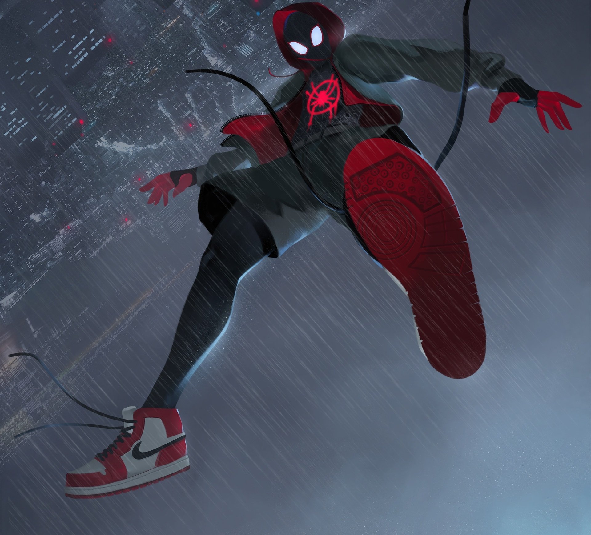 Leaked Spider-Man: Beyond the Spider-Verse Trailer Shows Miles Morales in Peril